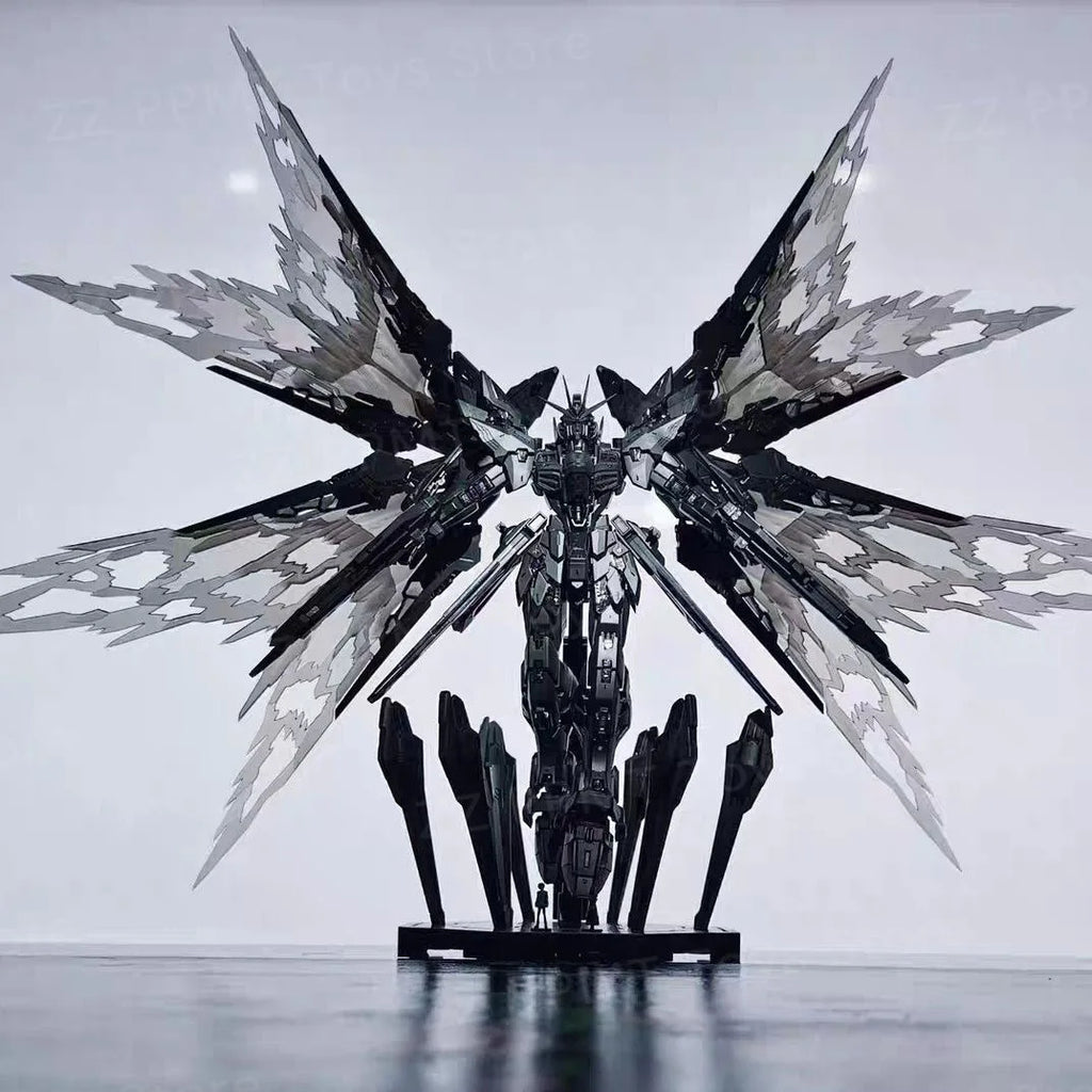 Neue Changlong 7701 Mgex Zgmf-X20a 1/100 Strike Freedom Schwarz Bausatz Kunststoff Skelett Bausätze Action Figur Geschenke Spielzeug