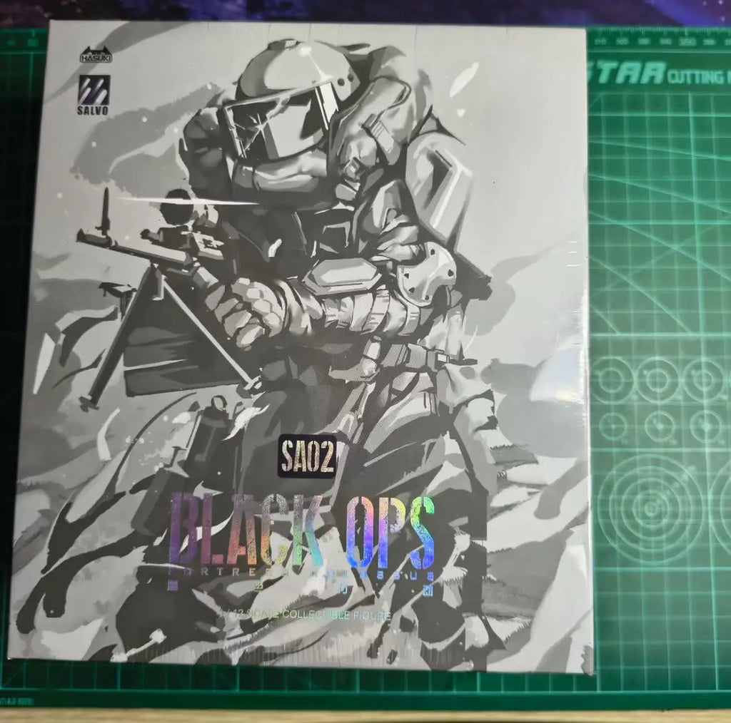 HASUKI Divine Cat Jump SALVO Series Black Ops SA-02 Venue Limited Edition 1/12  Anime Figure Model Collection Toy Gift