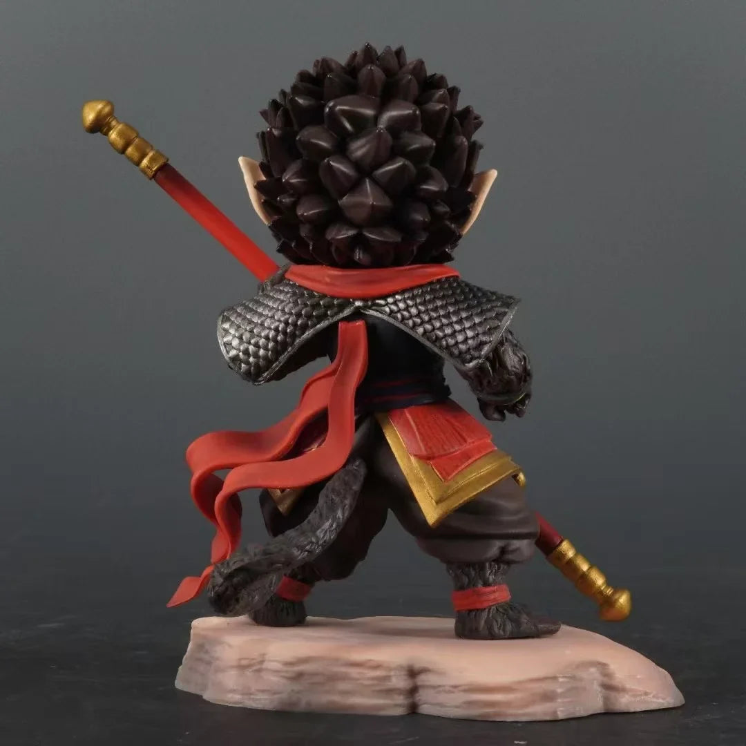 16CM Black Myth:Wukong Figures Wukong Anime Figure Q Version Figurine Pvc Gk Statue Models Dolls  Action Figurine Toys Gifts