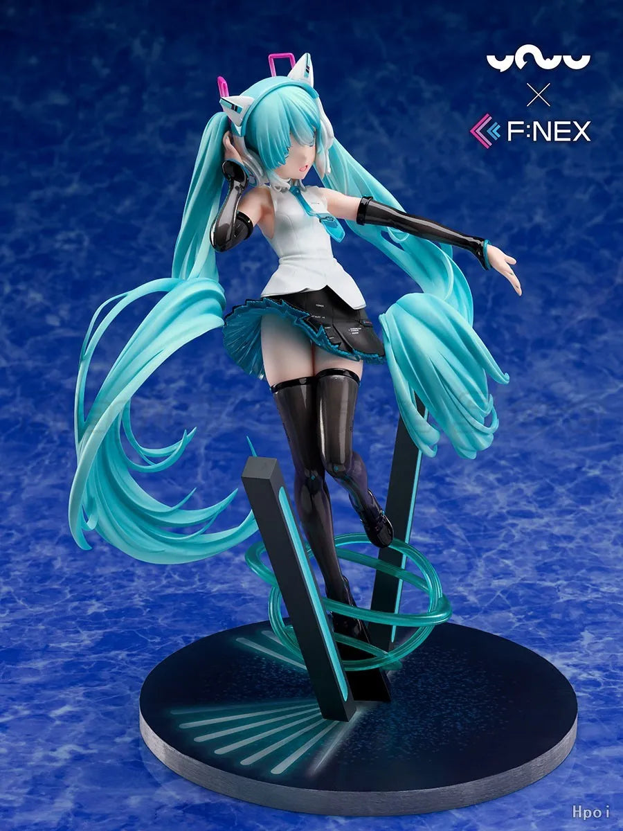 【MT】Original F:NEX VOCALOID Hatsune Miku Cat Ear Headphones 1/7 Scale Toy Model Collection Figure