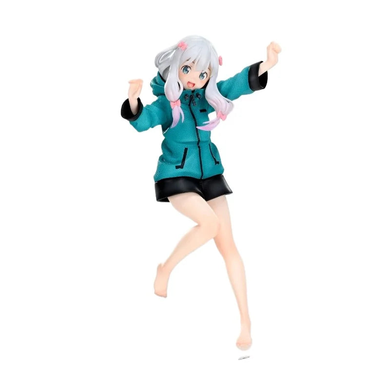 In Stock Genuine TAiTO Eromanga Sensei Izumi Sagiri Coreful Figure Parka Ver Anime Figure Garage Kit Anime Cartoon Model Toys