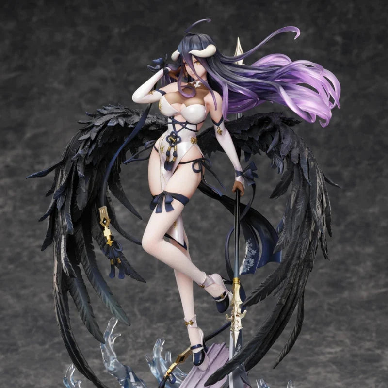 OVERLORD F:NEX  albedo Cheongsam version 100% Original genuine PVC Action Figure Anime Figure Model Toys Collection Doll Gift