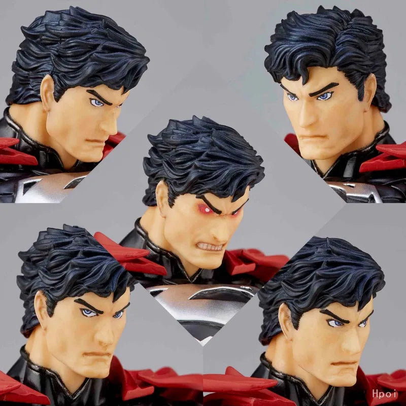 KAIYODO Original REVOLTECH Katsuhisa YAMAGUCHI  Series No.027 Superman Action Figure Model Toys Movable Model Gifts Fo Boys