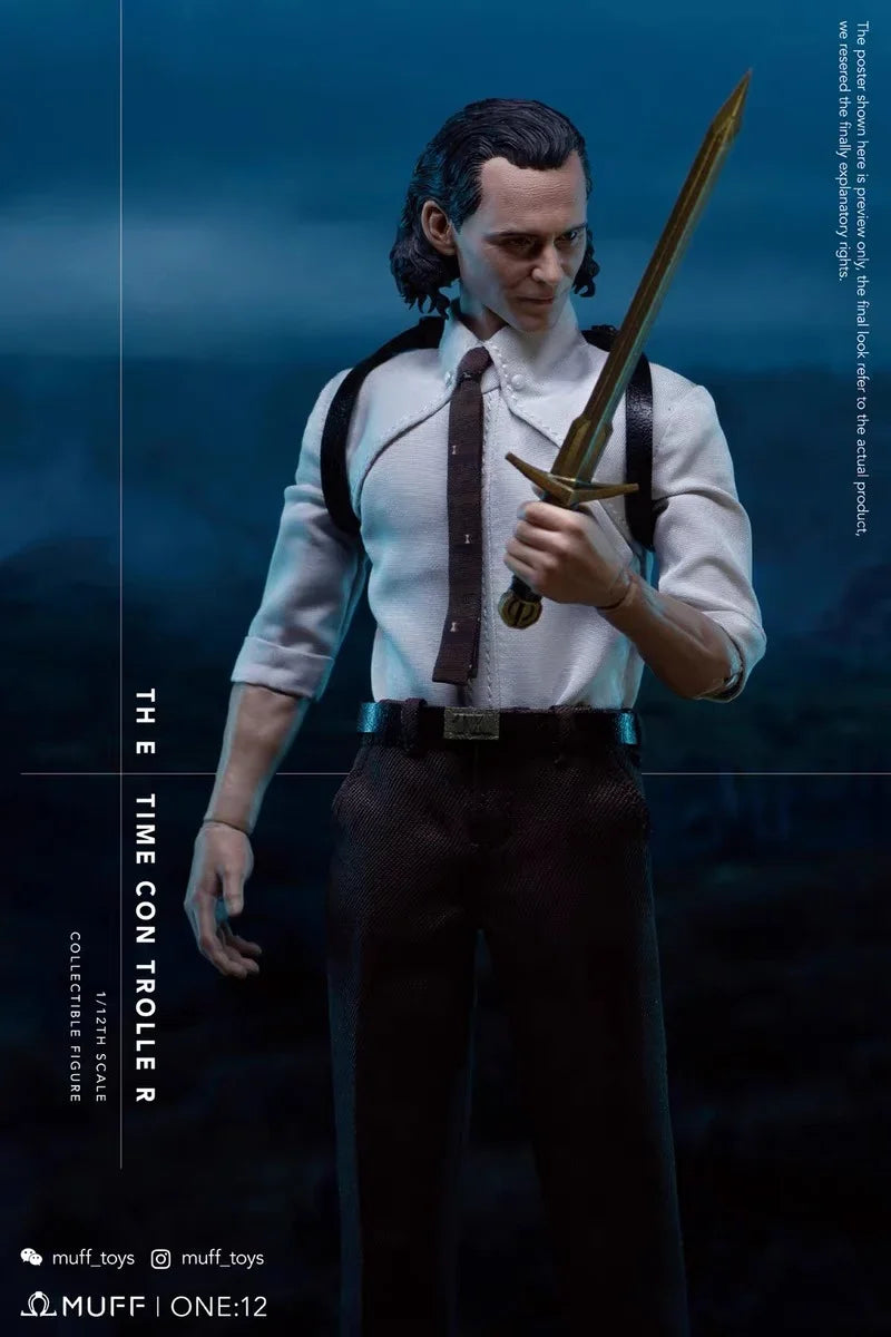 In Stock MUFF TOYS MF03 1/12 Scale Classic Science Fiction Movie Male Soldier Loki Full Set 6 lnch Action Figure Collection Toys