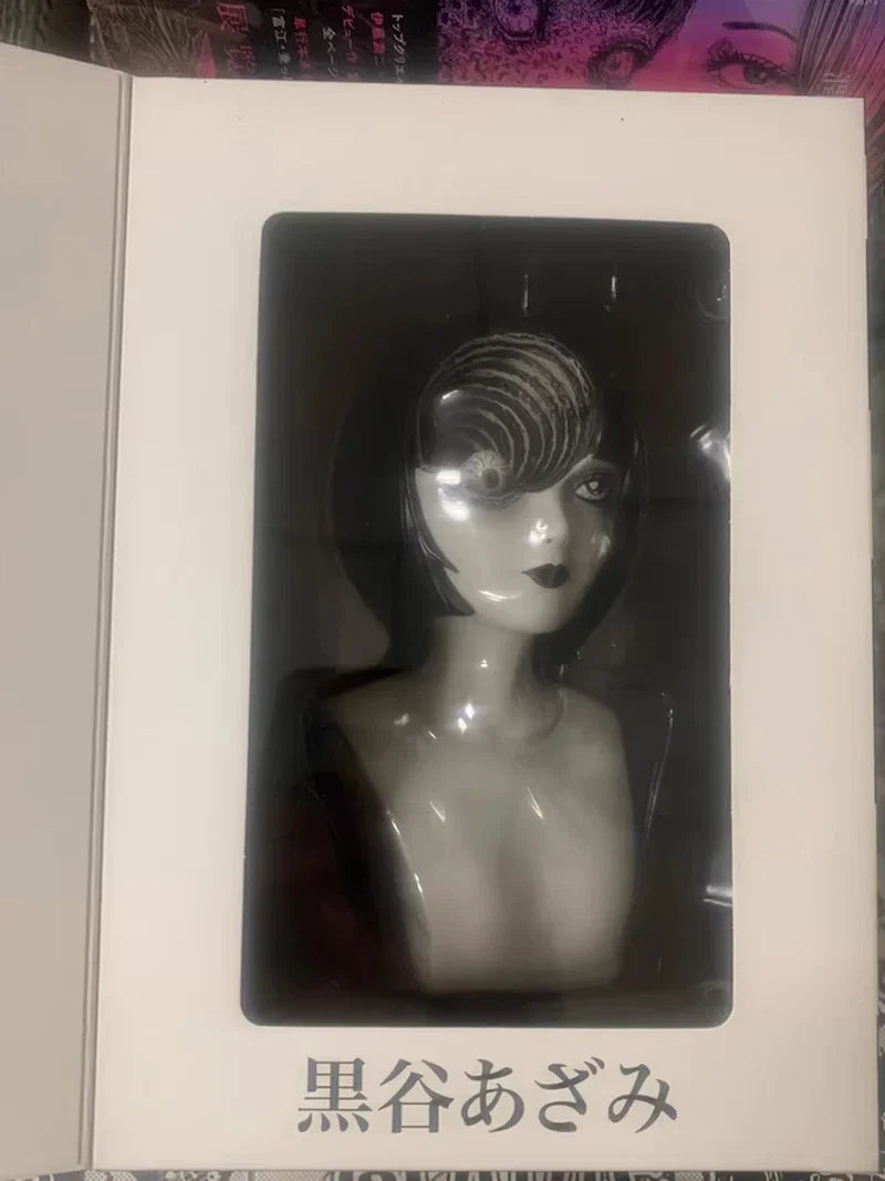 In Stock Genuine Unbox Junji Ito Uzumaki Kurotani Aji Limited Edition Bust Figurine Model Toy Desktop Ornament Collectibles Gift