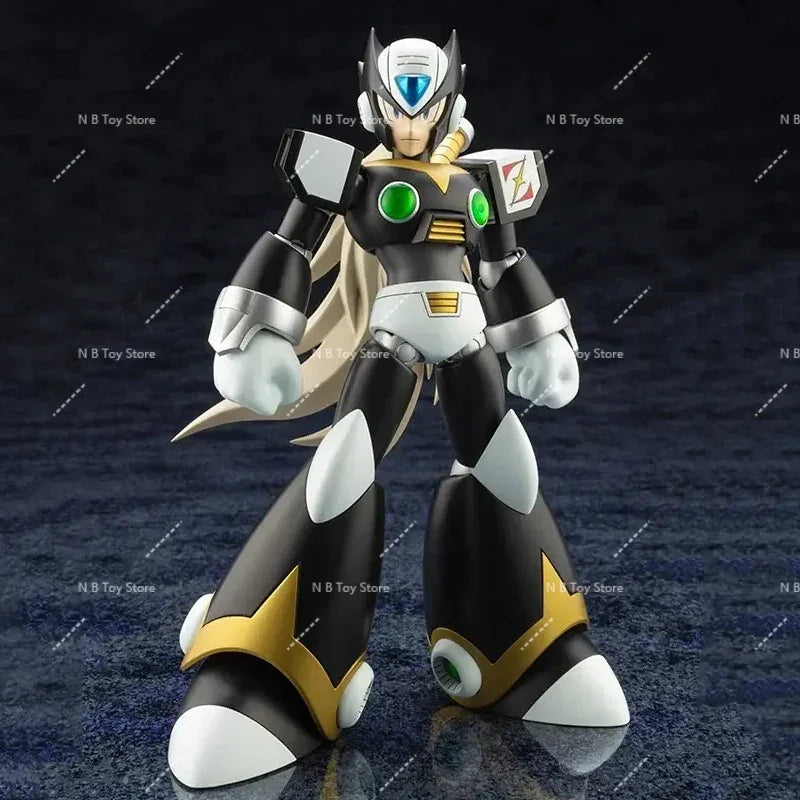 Original Kotobukiya Rockman Black Zero Anime Action Picture PVC 1/12 Real Collection Doll Statue Ornament Gift