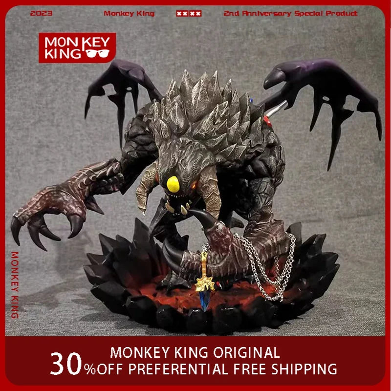 25cm DOTA2 Figure Roshan High-end Customization Anime Collectible Game Model Desktop Decorations Game Holiday Gifts Children Toy