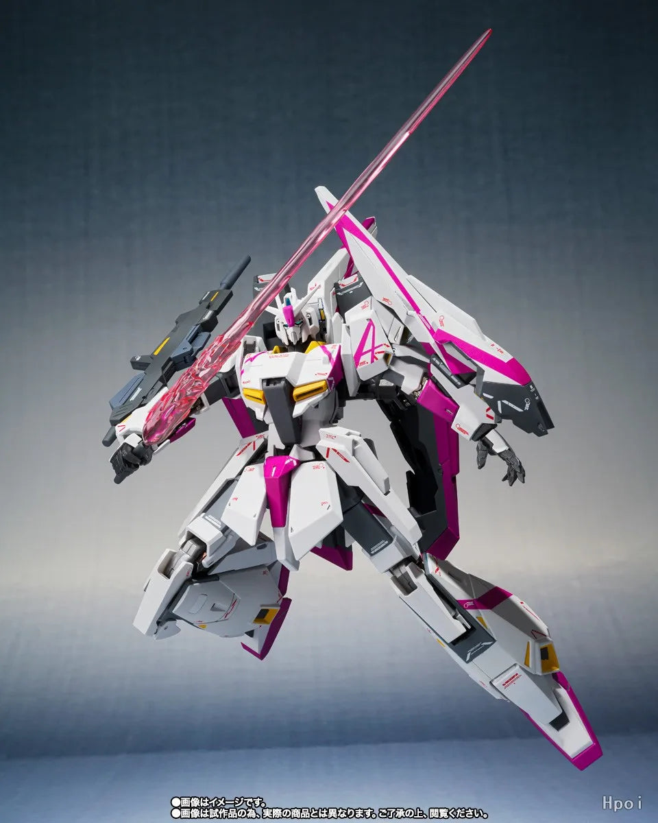 BANDAI Original METAL ROBOT SPIRITS ＜SIDE MS＞ MSZ-006-3 Zeta Gundam III Mech Product Figure Toys for Boys Gifts Collectible