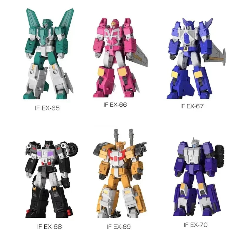 Transformation Iron Factory Liokaiser IF EX-65/66/67/68 EX-69 HAMMER OF MORAX EX-70 Drillhorn DRILL OF AMDUSCIAS Action Figure