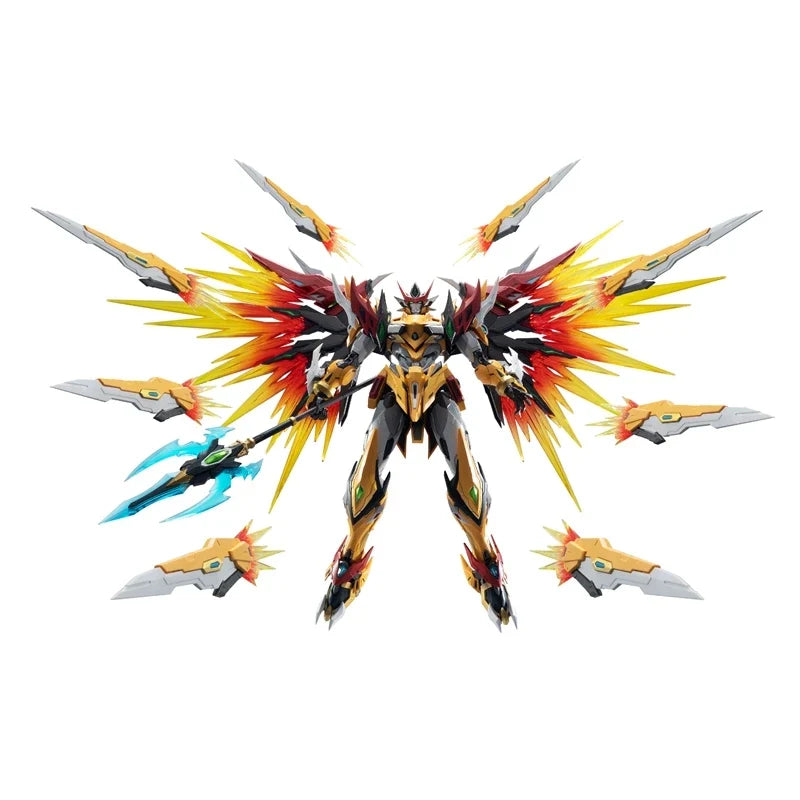 In Stock Motor Nuclear BaiQi MNP-XH01 Chines Mecha Model Wing Alloy Skeleton Action Figure Assembly Model Collect Toys Gifts