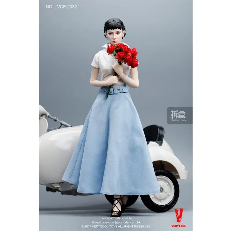 Spot VERYCOOL Original My Goddess in My Heart 1/6 Roman Holiday "Audrey Hepburn Mobile Doll Model Toy Gift Collection for Boys