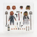 NECA Ultimate Bride of Chucky & Tiffany 7" Horror Action Figure 2-Pack