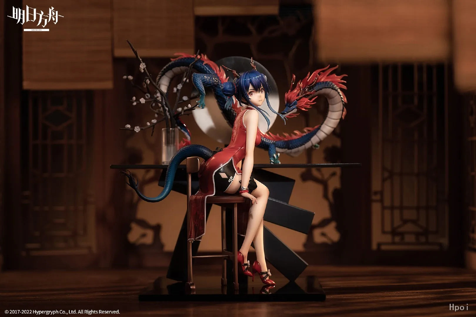 Original in Stock APEX Arknights Chen Sui Hongxia 1/7 Figures Model Toys Ornaments Gifts Collection