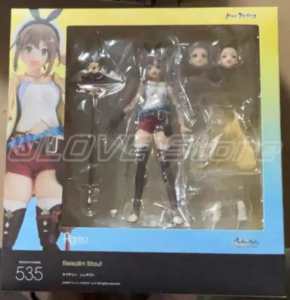 Original Max Factory Figma#535 Atelier Ryza: Ever Darkness & The Secret Hideout Reisalin Stout Action Figure Model Toys