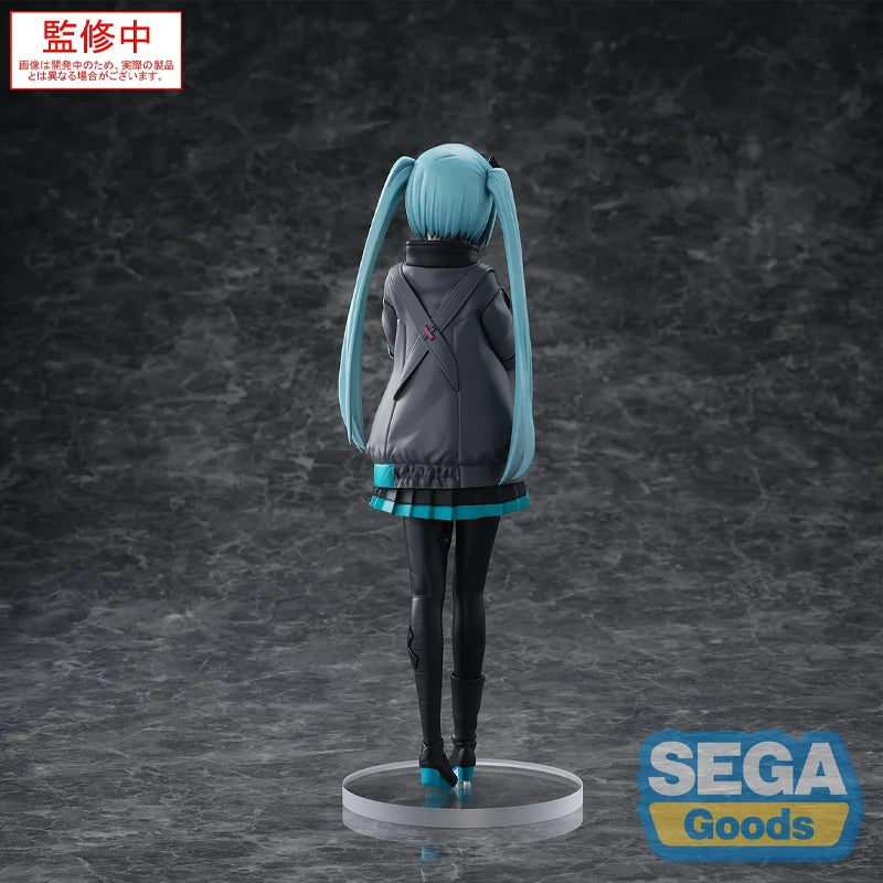 Genuine Sega Colorful Stage! The Movie: A Miku Who Can't Sing Luminasta Hatsune Miku PVC Original Anime Figure Model Toys Gift