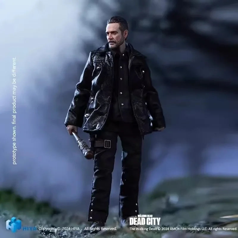 In Stock Original HIYA Toys The Walking Dead: Dead City Exquisite Super Negan 1/12 Scale Action Figure