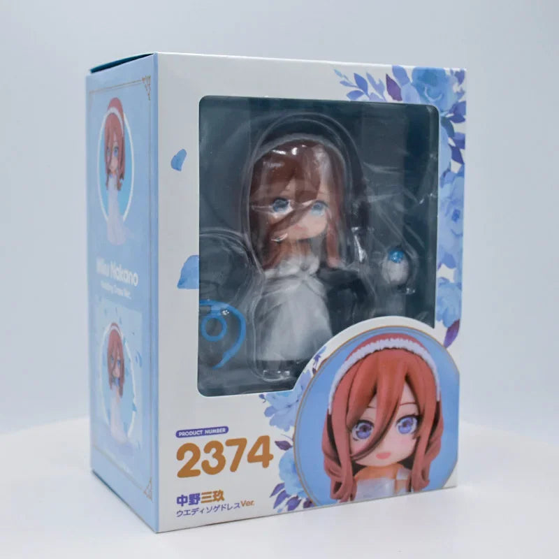 26cm The Quintessential Quintuplets Anime Girl Figure Miku Nakano Action Figure Nino Nakano Figurine Adult Model Doll Toys Gifts