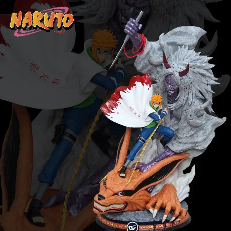 NarAAikaze Minato Gk Fourth Generation mesurost Is Sealed Anime Figure, Modèle décoratif, Statue, Jouet à collectionner 28cm