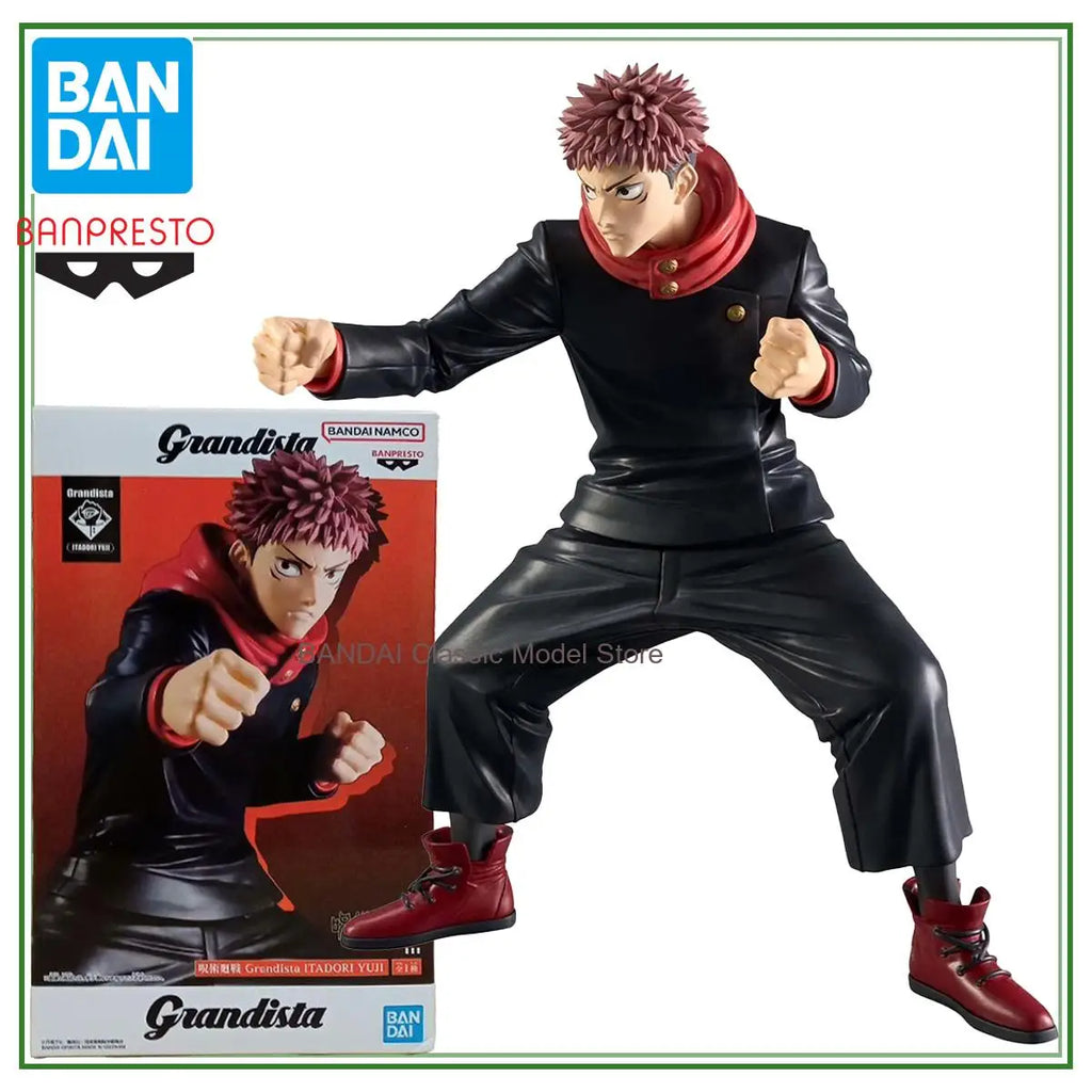 100% Original Bandai Spirits BANPRESTO Grandista Jujutsu Kaisen Itadori Yuji Collection Series Anime Figure Model Toys
