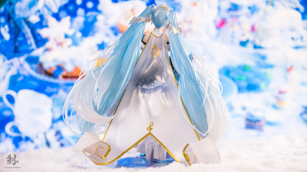 【Auf Lager】GSC VOCALOID Hatsune Miku Snow Princess Ver. 1/7 Scale Anime Figur Sammlung