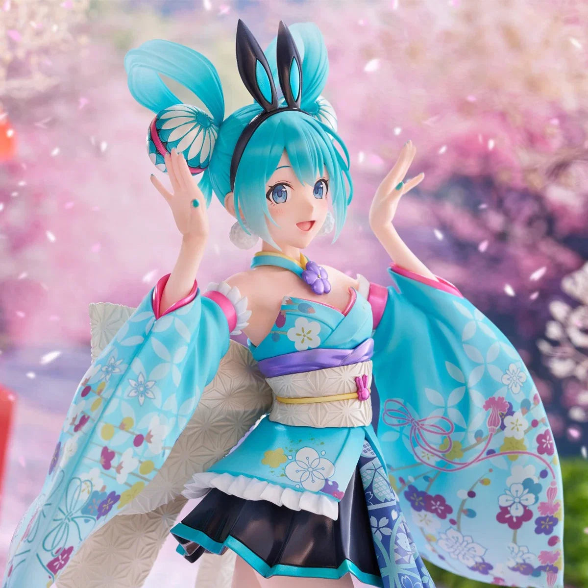Original FuRyu F:Nex 1/7  Piapro Characters - Hatsune Miku Wa-Bunny Anime Action Figures Model Collectio Toy Gifts Toys