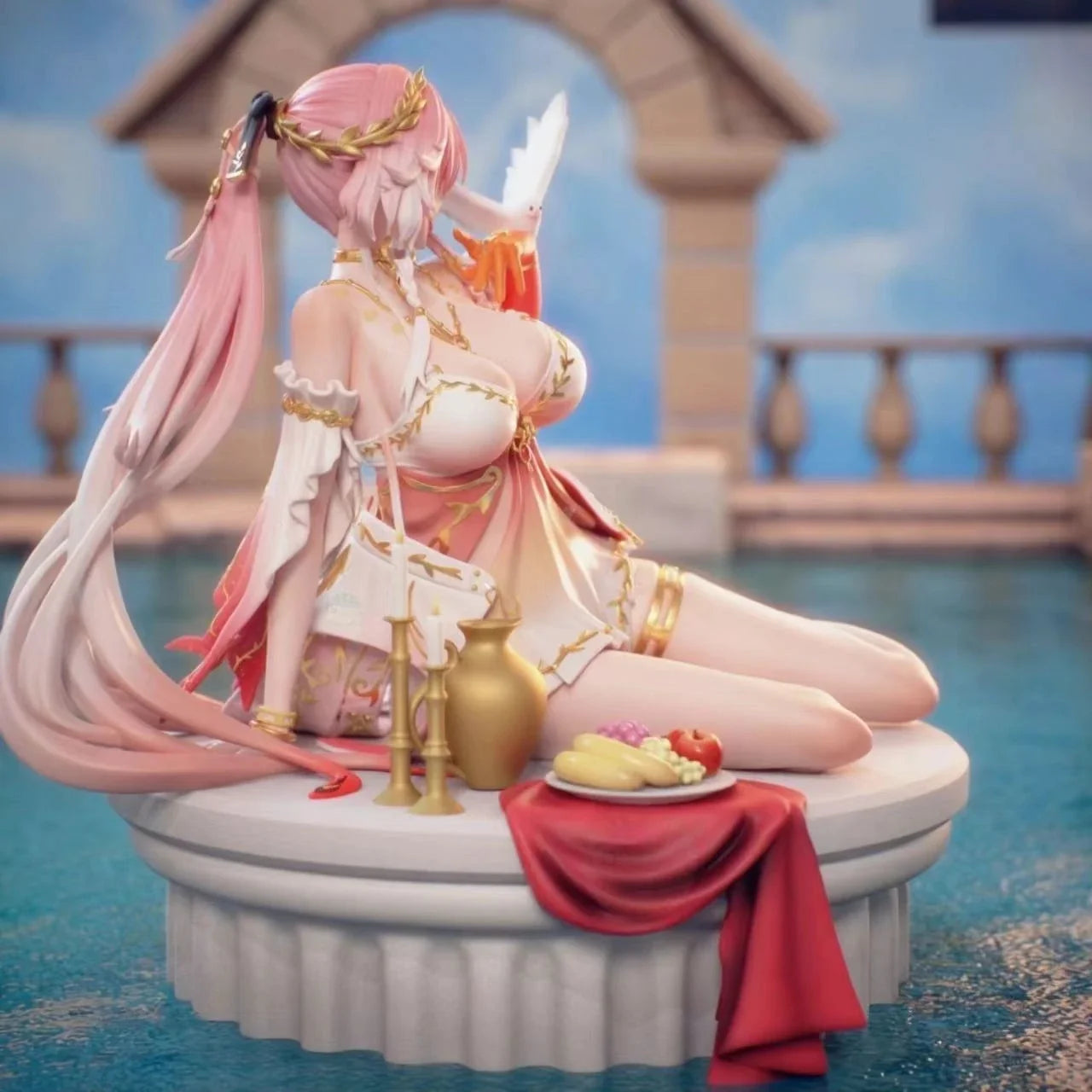 【Presale】Wuthering Waves Changli Game Character Sculpture Anime Figurine Action Statue Figures Cartoon Collectible Model Toy