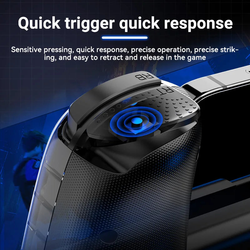 BSP-D6mini Wireless Gaming Stretching Controller for Switch/PC/Android/iOS Hall Joysticks Foldable Type-C Interface Gamepad NEW