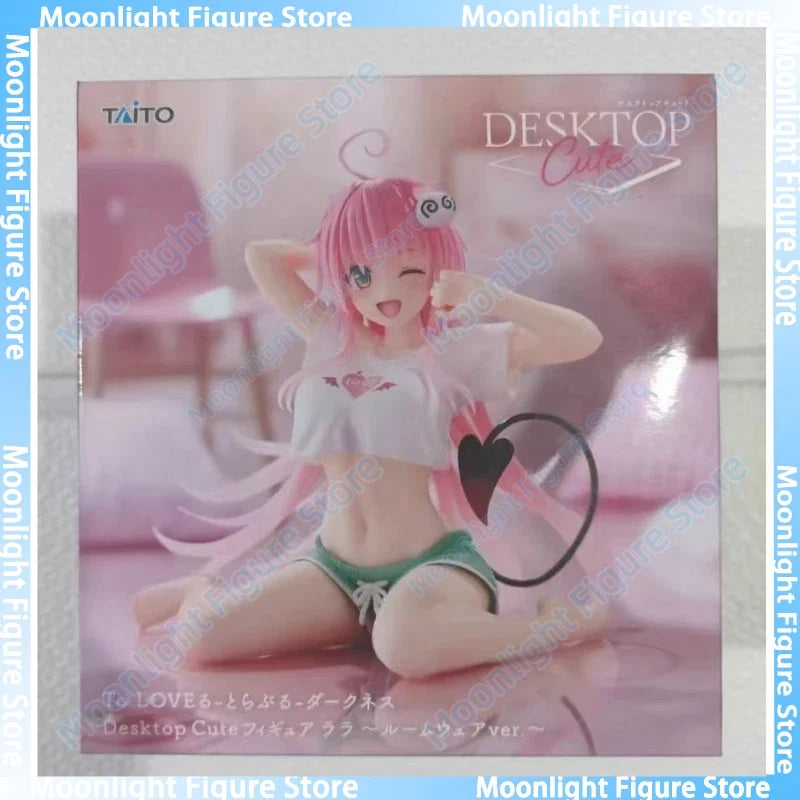 In Stock TAITO Desktop Cute Lala Satalin Deviluke Homewear Animation Action Figure Toy Gift Model Collection