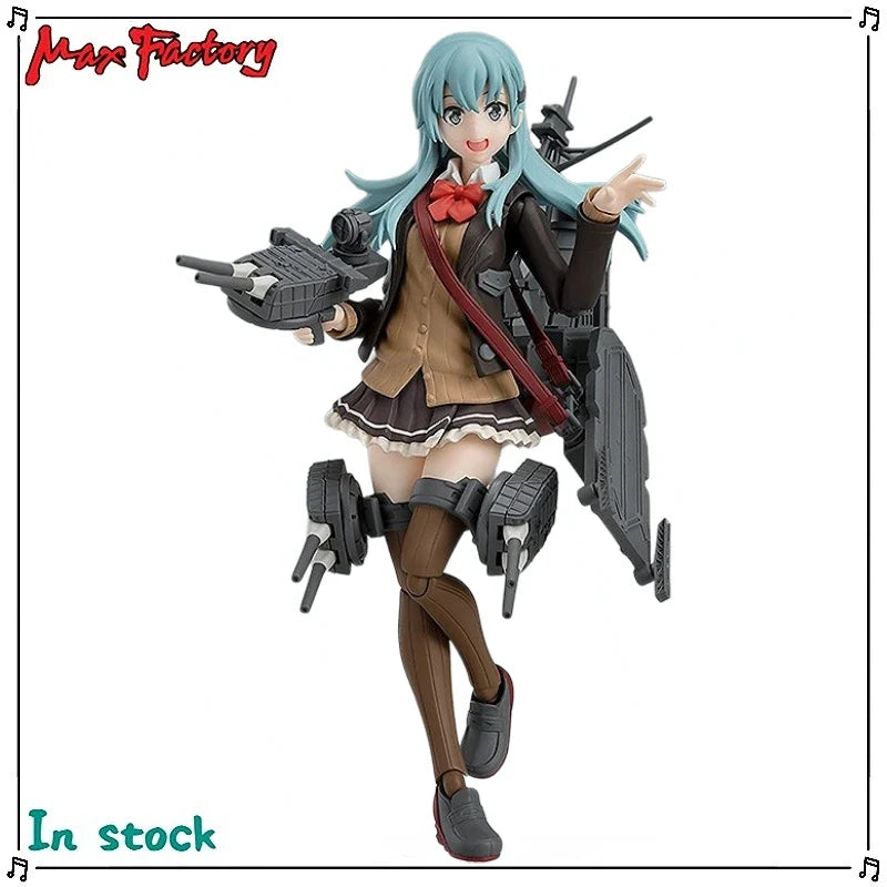 Original Max Factory Figma#403 Fleet Collection Suzuya Anime Figure Model Toy Gift Collection