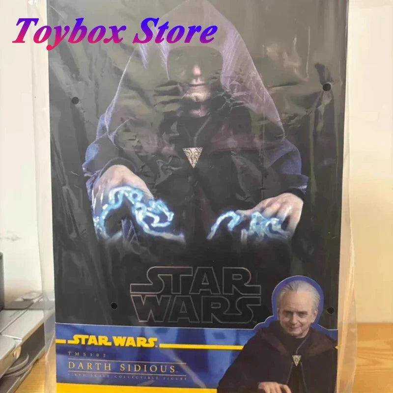 HOTTOYS HT TMS102 1/6 Darth Sidious Man Action Figure Star Wars Gray Hair Emperor Delicate 12" Full Set Soldier Model Gift