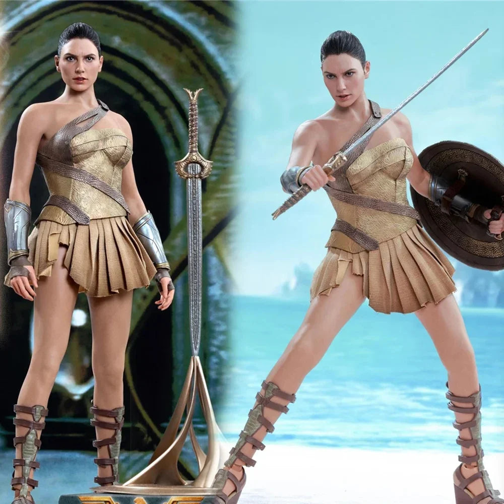 HotToys MMS424 1/6 Scale Wonder Woman 2.0 Training Edition Female Soldiers Full Set 12Inch Action Figure Doll Body In Stock