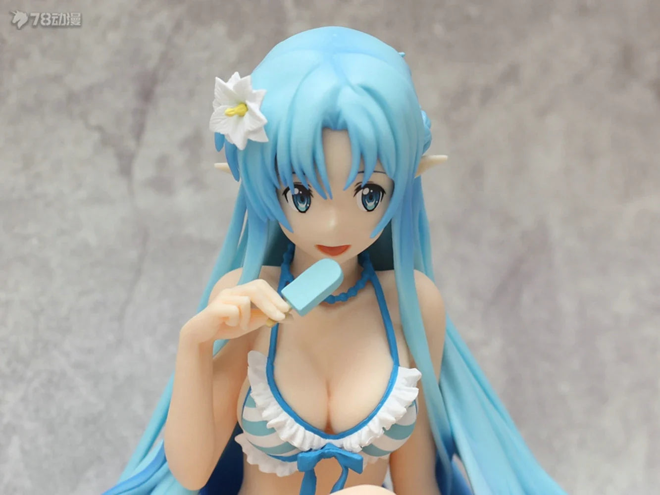 13cm Sword Art Online Anime Figure Swimwear Yuuki Asuna PVC Action Figure Sexy Girls Figurine Collectible Model Toys Kid Gifts