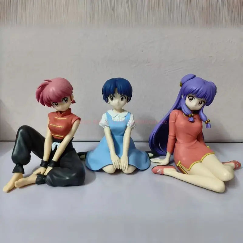In Stock Original SEGA Luminasta Ranma 1/2 19cm Shampoo Tendou Figure Anime Desktop Decoration Model Collections Boy's Toy Gift