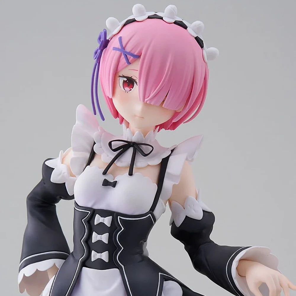 Original in Stock Good Smile Company Pop Up Parade Re:Zero Kara Hajimeru Isekai Seikatsu Ram Anime Figure  Action Figure