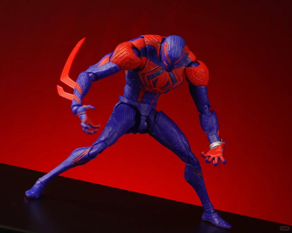 Desk Decora Figurines Gift Spiderman 2099 Anime Figure Spiderman Across The Spider-Verse Part One Shf Action Figurine Model