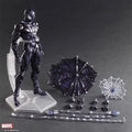 New Play Arts Kai Marvel Spider-Man Action Figure Red Black Joints Articulated Model Collectible Desktop Decoration Fan Gift