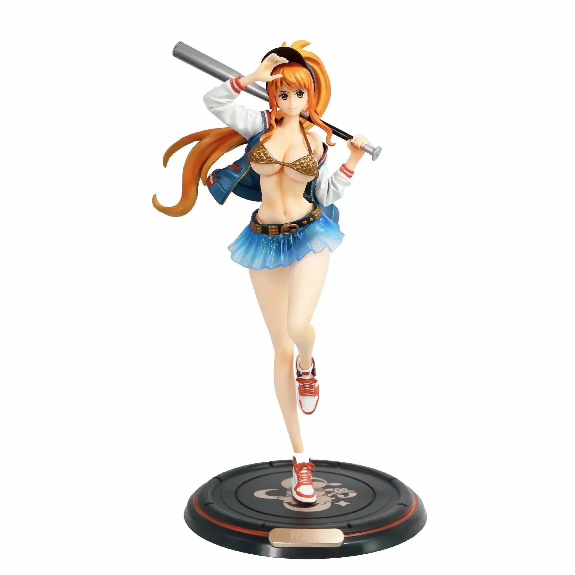 Nami Anime Figure Thief Cat Nami Figurine Pvc Statue Model Dolls Collectible Room Ornament Children Toys Gifts