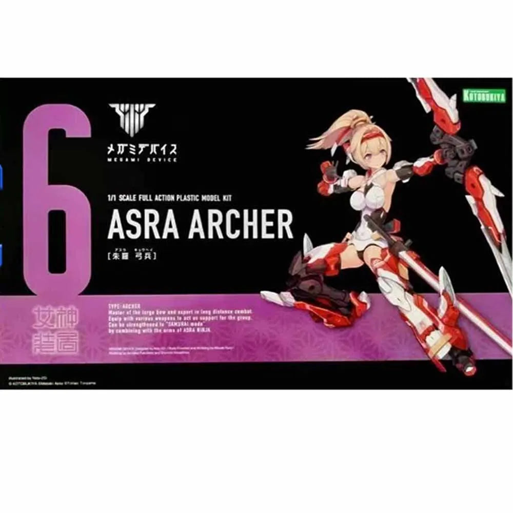 KOTOBUKIYA MEGAMI DEVICE ASRA ARCHER Anime figurine Action Figure assembly model Decoration Collection Gift toys for kids