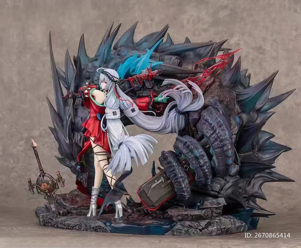 【Pre Sale/Customization】Arknights Skadi The Corrupting Heart Game Character Sculpture Action Figurals Statue Figures Collectible