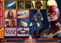 Original Hot Toys MARVEL Avengers 4: Captain Marvel MMS521 MMS522 Anime Figuren Sammlerstücke Modelle