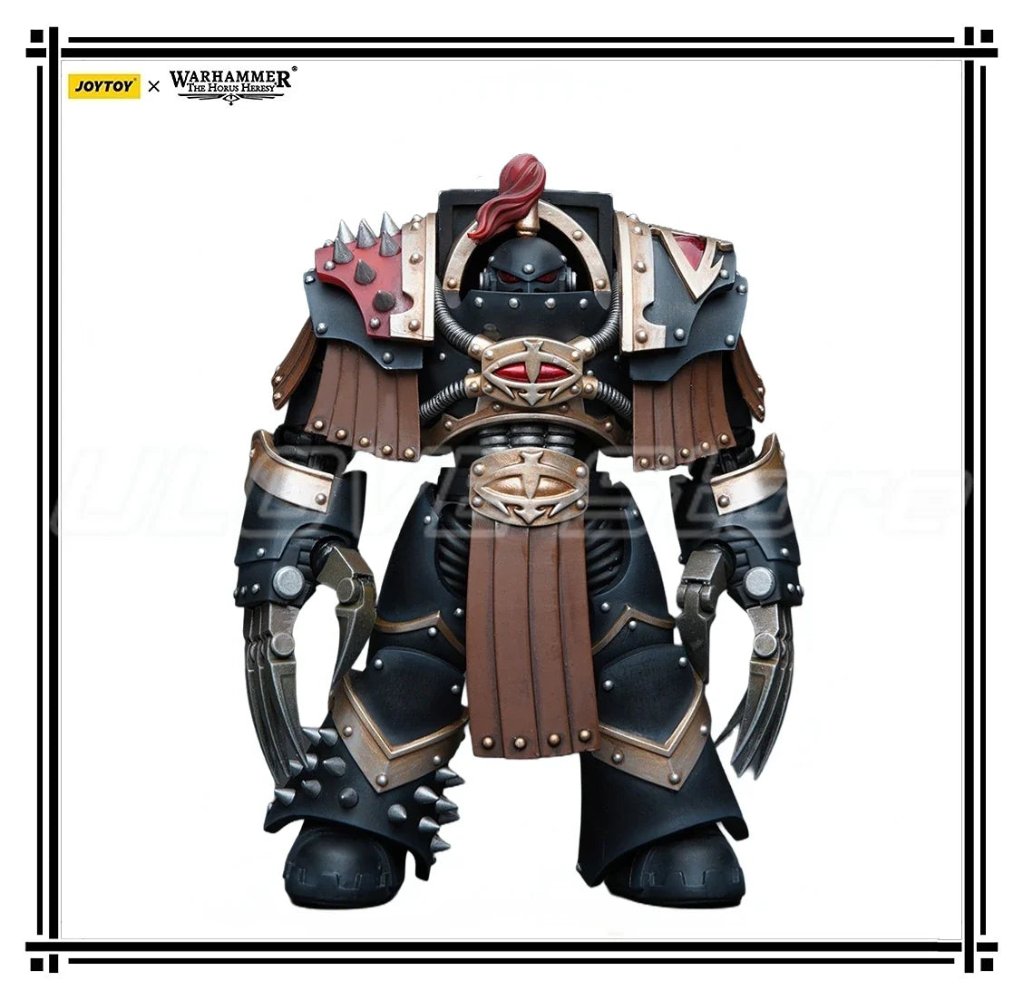In Stock Original JOYTOY Warhammer 40K Sons of HorusJustaerin Terminator SquadJustaerin with Lightning Claws 1/18 Action Figure