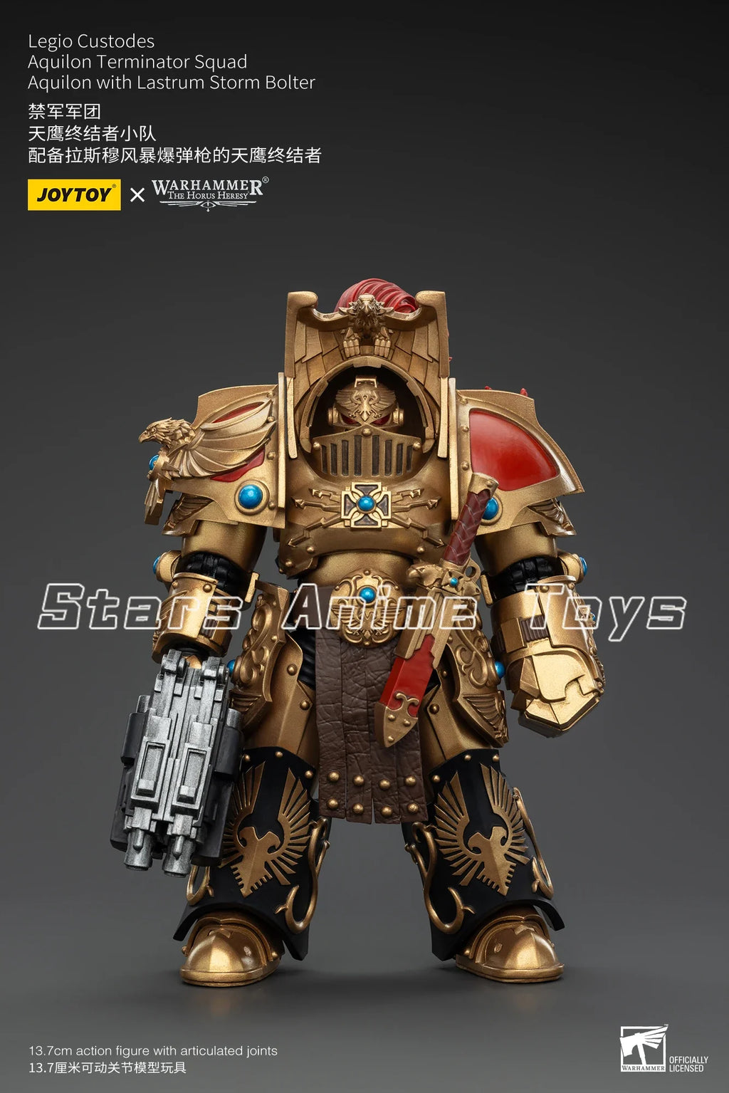 JOYTOY 1/18 Action Figure Warhammer The Horus Heresy Legio Custo Des Aquilon Terminator Squad Model Toy