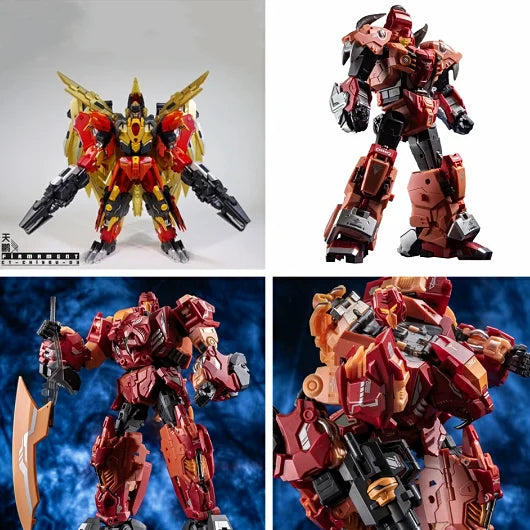 CANG-TOYS Transformation CT CT-Chiyou-02 CT-CY01 CT-CY02 Divebomb Tantrum Rampage Predaking Actionfigur Roboter Spielzeug mit Box