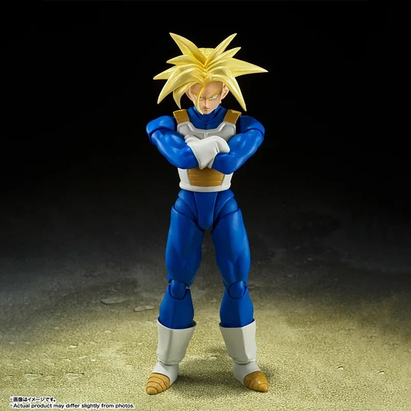 Bandai S.H.Figuarts Dragon Ball Trunks Infinite Latent Super Power Collection Action Figure Genuine SHF Model Kit Joints Movable