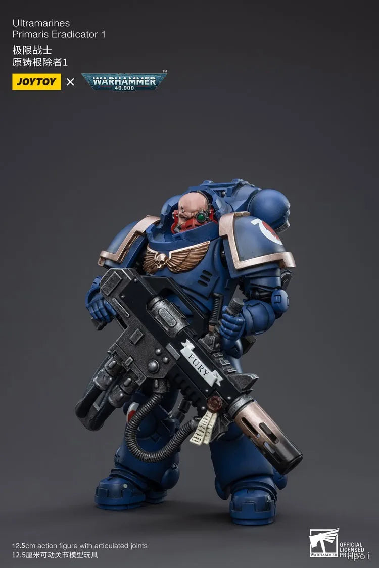 【UA】JOYTOY  Warhammer 40K  Scale 1/18 Action Figures Ultramarines Primaris Eradicator 1 Models Toys Gifts