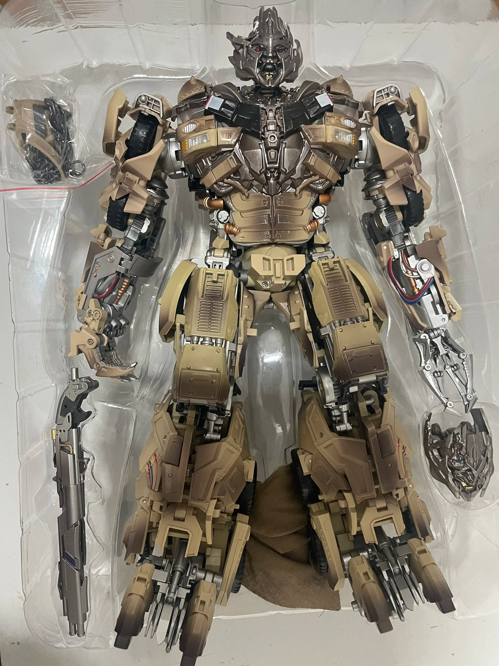 [IN STOCK ] Transformation DP01 DP-01 MG Tank Megatank Desert Color Oversize 35CM Action Figure Robot