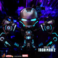 HotToys Iron Man 2 Neon Tech Version Iron Man Cosbaby Mini-Sammelfigur mit Dockingstation für Marvel-Film-Sammler