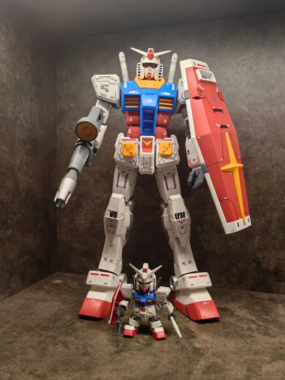 Daban MEGA 1/48 Assembly Model Kit RX-78 With Water Sticker Dragon Collection Action Figure Plasitc Model Kit Customized Toys