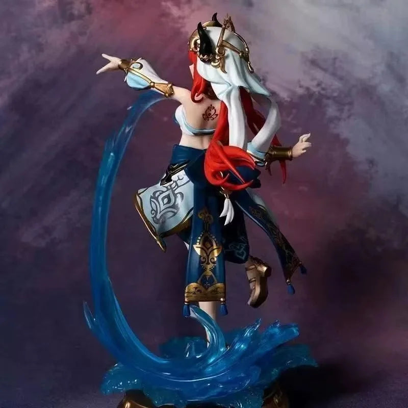 Nilu Garage Kit Female Dancer Action Figure - Cartoon Beautiful Girl Model Ornament for Collectors And Gifts