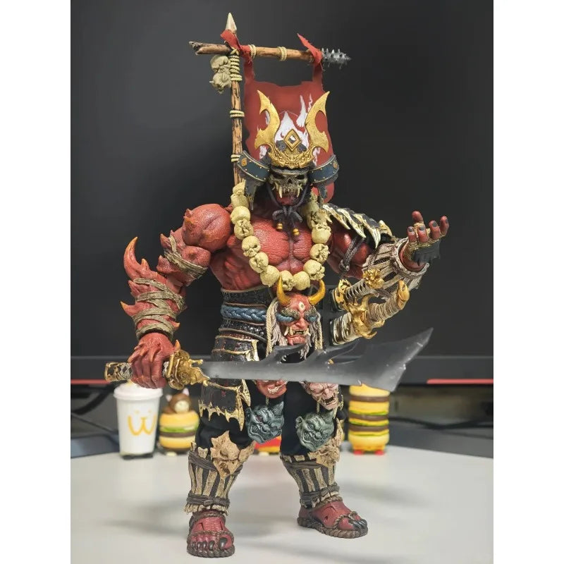 Spot METYTOYZ Spirit Machine Soul Original Limited Edition Ghost Face Asura Red Finished Product Mobile Orc Model Handmade Toy
